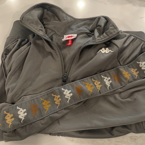 Mens Kappa zip up Track Jacket - Picture 3 of 3